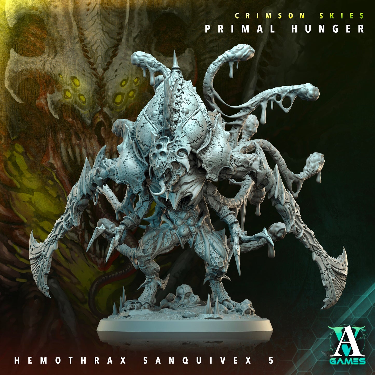 Hemothrax Sanquivex Miniatures (Set of 5) | Archvillain Games