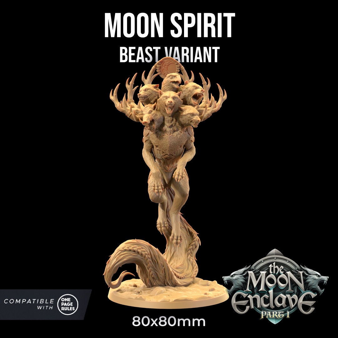 Moon Spirit Miniature | Dragon Trappers Lodge