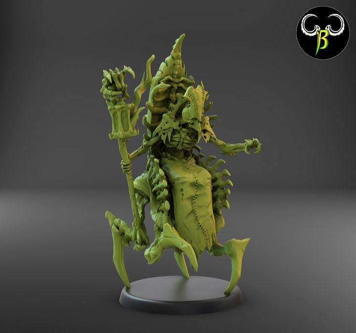 Immortal Sage Miniature | Clay Beast Creations