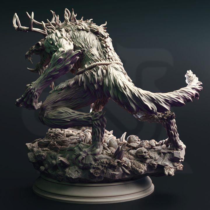 Dreadclaw, Wendigo Monstrosity Miniature | DM Stash | Monster Encounter | 32mm Scale