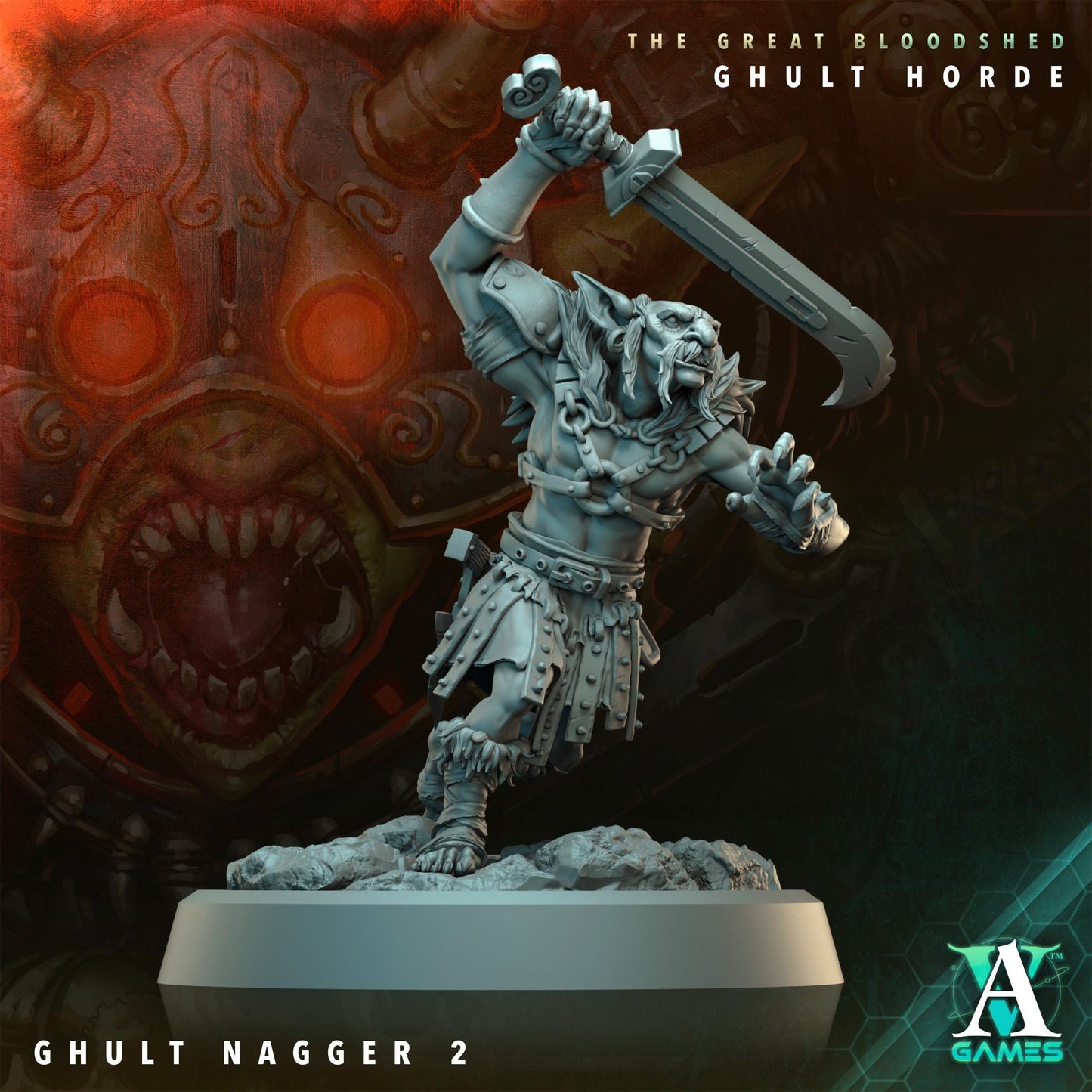 Ghult Nagger Miniatures (Set of 5 unique) | Archvillain Games