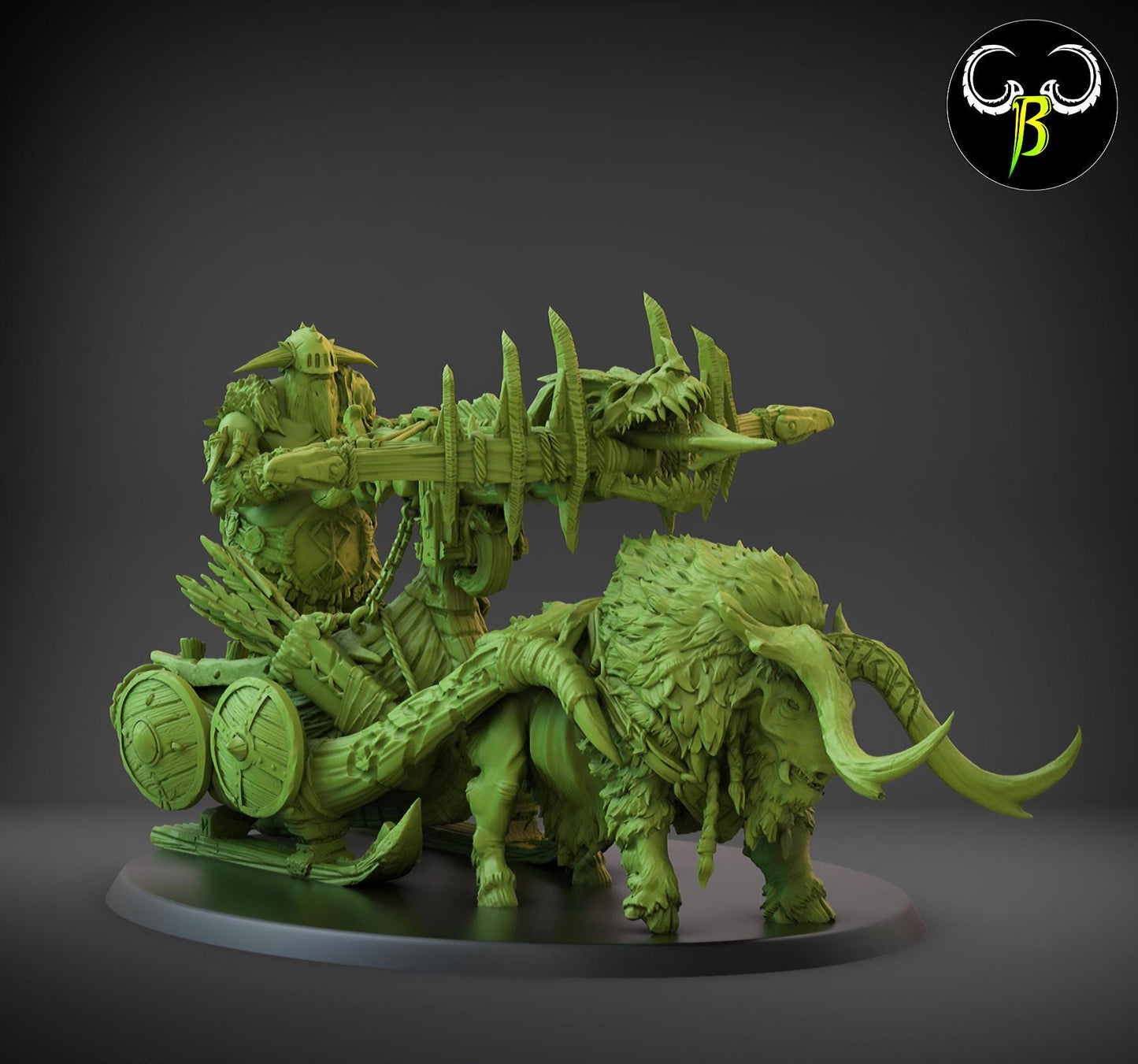 Feast Skewer Miniature | Clay Beast Creations | Fantasy Wargaming