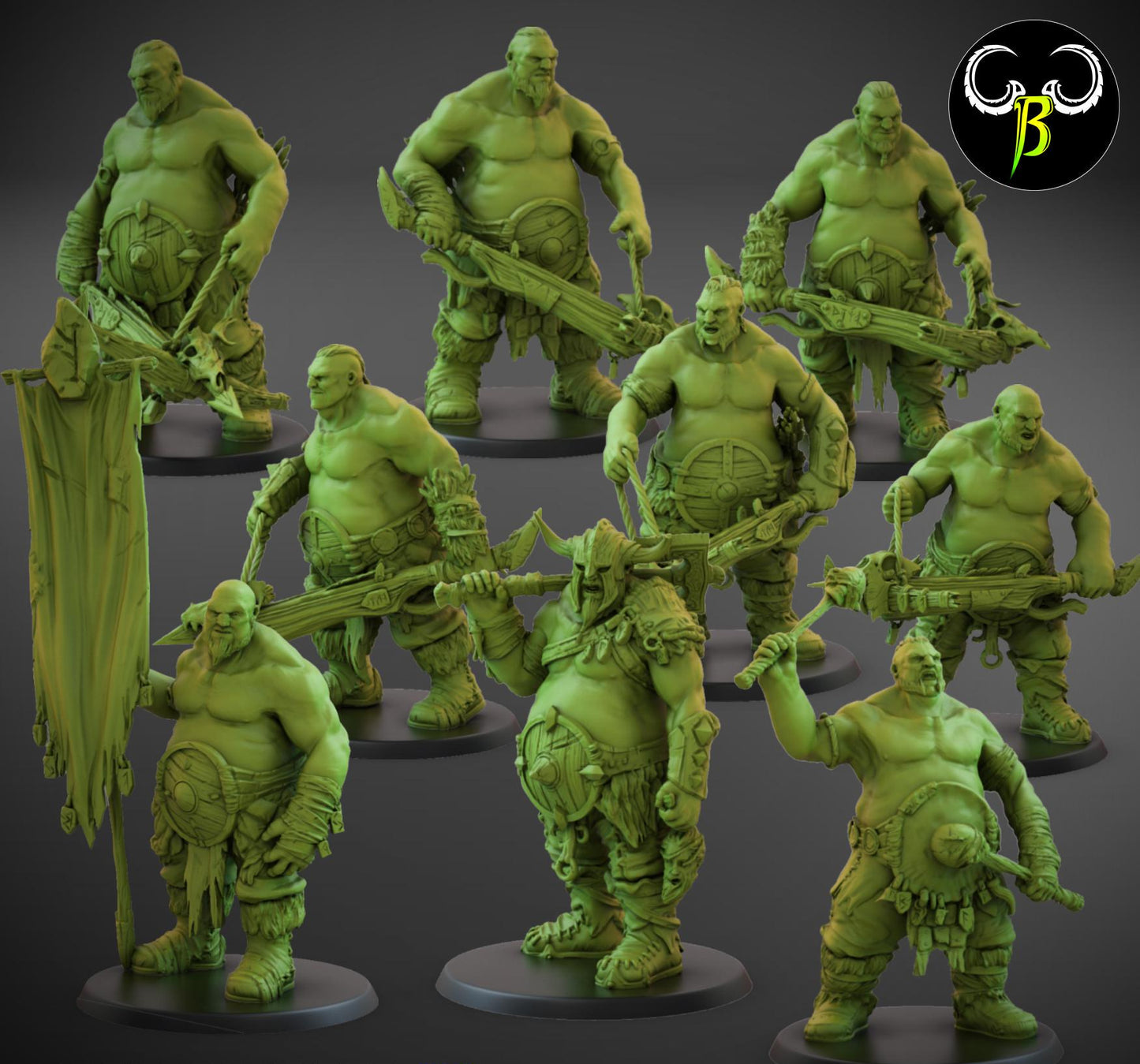 Hunger Sons Miniatures (All Varieties) | Clay Beast Creations | Fantasy Wargaming