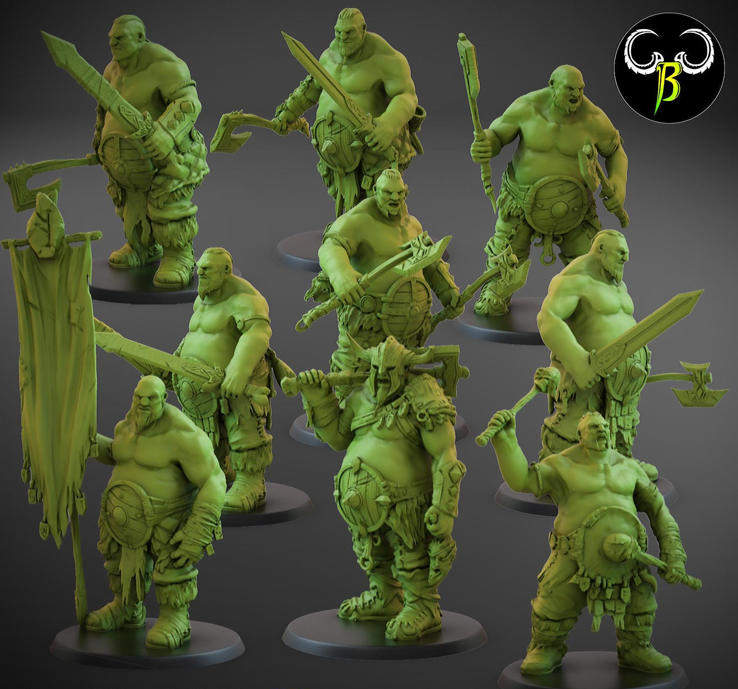 Hunger Sons Miniatures (All Varieties) | Clay Beast Creations | Fantasy Wargaming