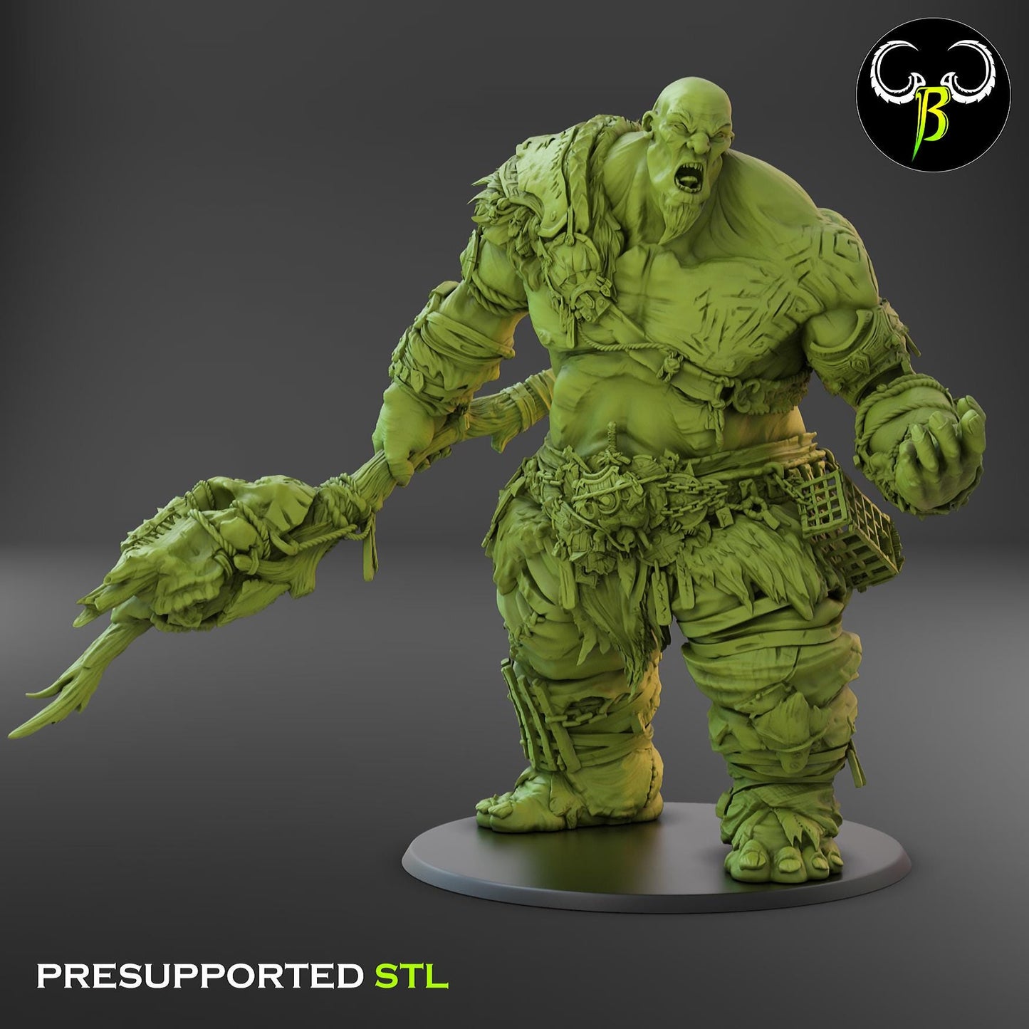 Njord Son Miniature | Clay Beast Creations | Fantasy Wargaming