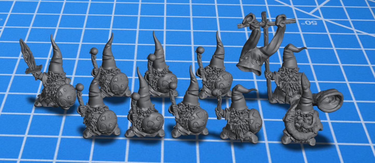 Battle for Shroom Pass - Gnome Army Miniatures | Warp Miniatures | Tabletop Wargaming