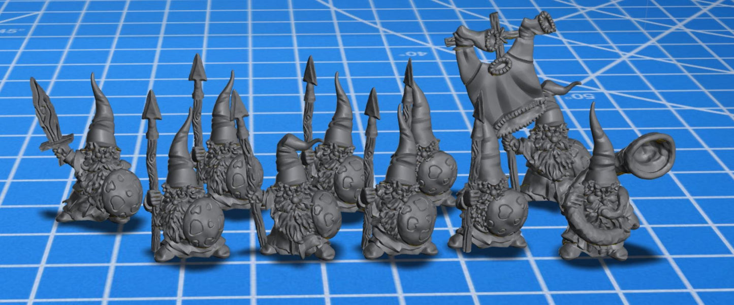Battle for Shroom Pass - Gnome Army Miniatures | Warp Miniatures | Tabletop Wargaming