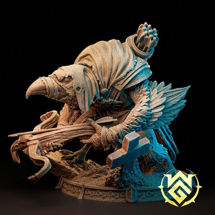 Kreak the Flightless Miniature | Witchguild Minis