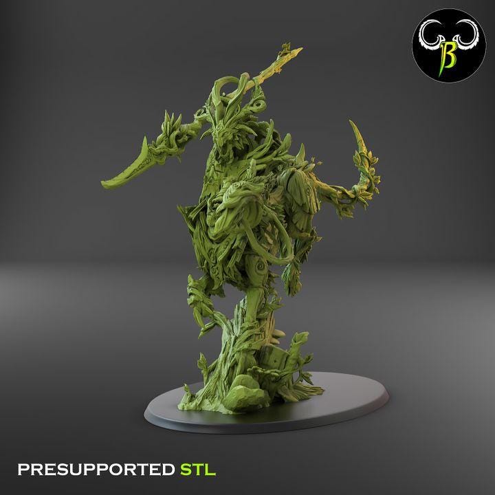 Grovelord Hunter | Clay Beast Creations | Fantasy Wargaming | TTRPGs | 32mm Scale