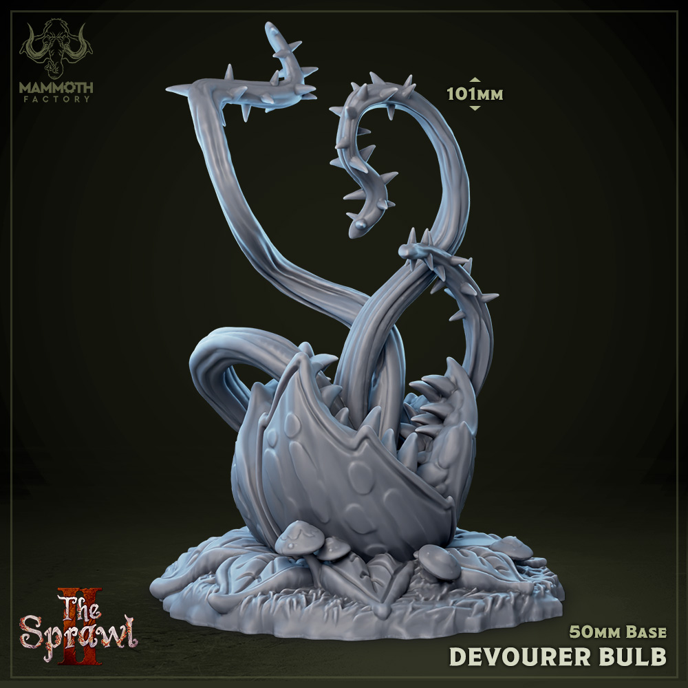 Devourer Plant Miniature | Mammoth Factory | TTRPGs