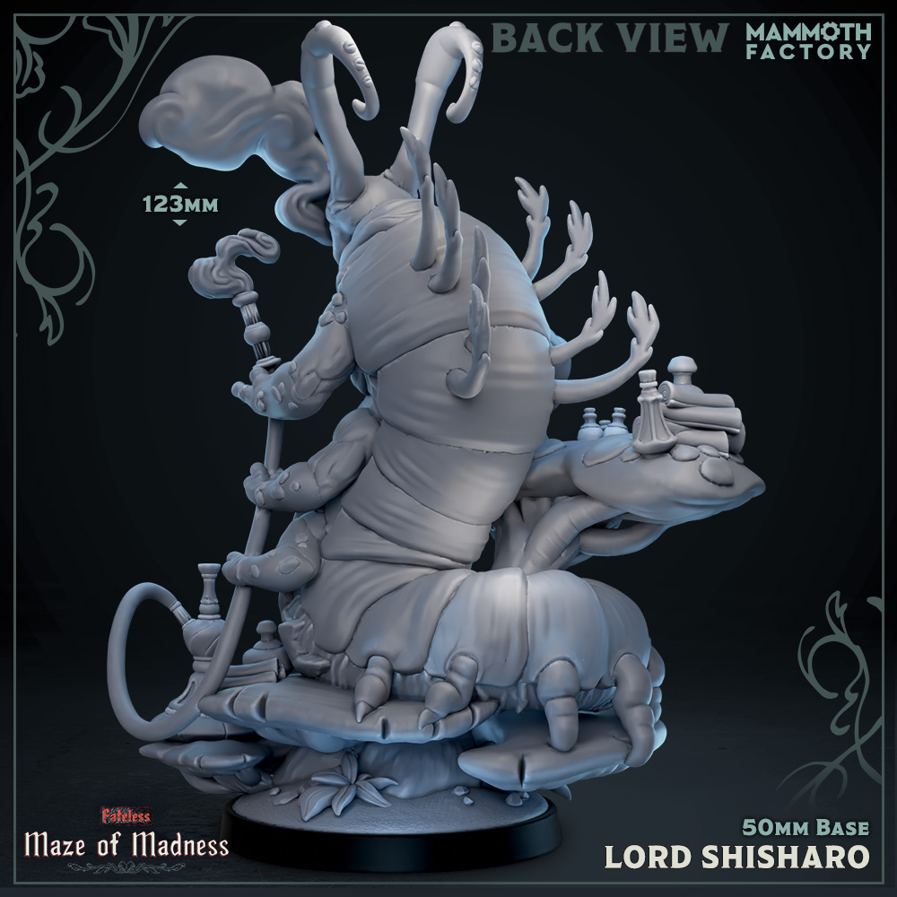 Lord Shisharo Miniature | Mammoth Factory | TTRPGs