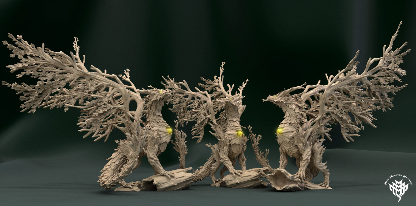 Forest Dragon Miniature | Mini Monster Mayhem