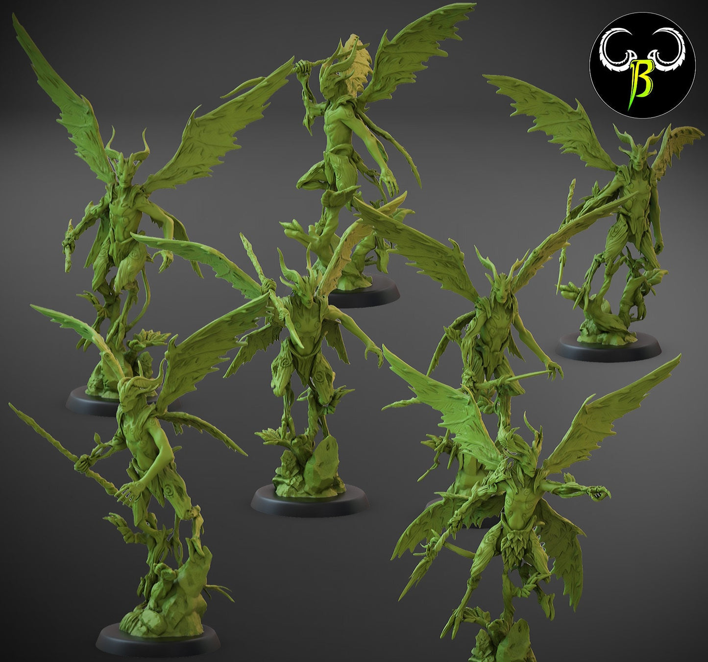 Fae Hunters Miniatures | Clay Beast Creations