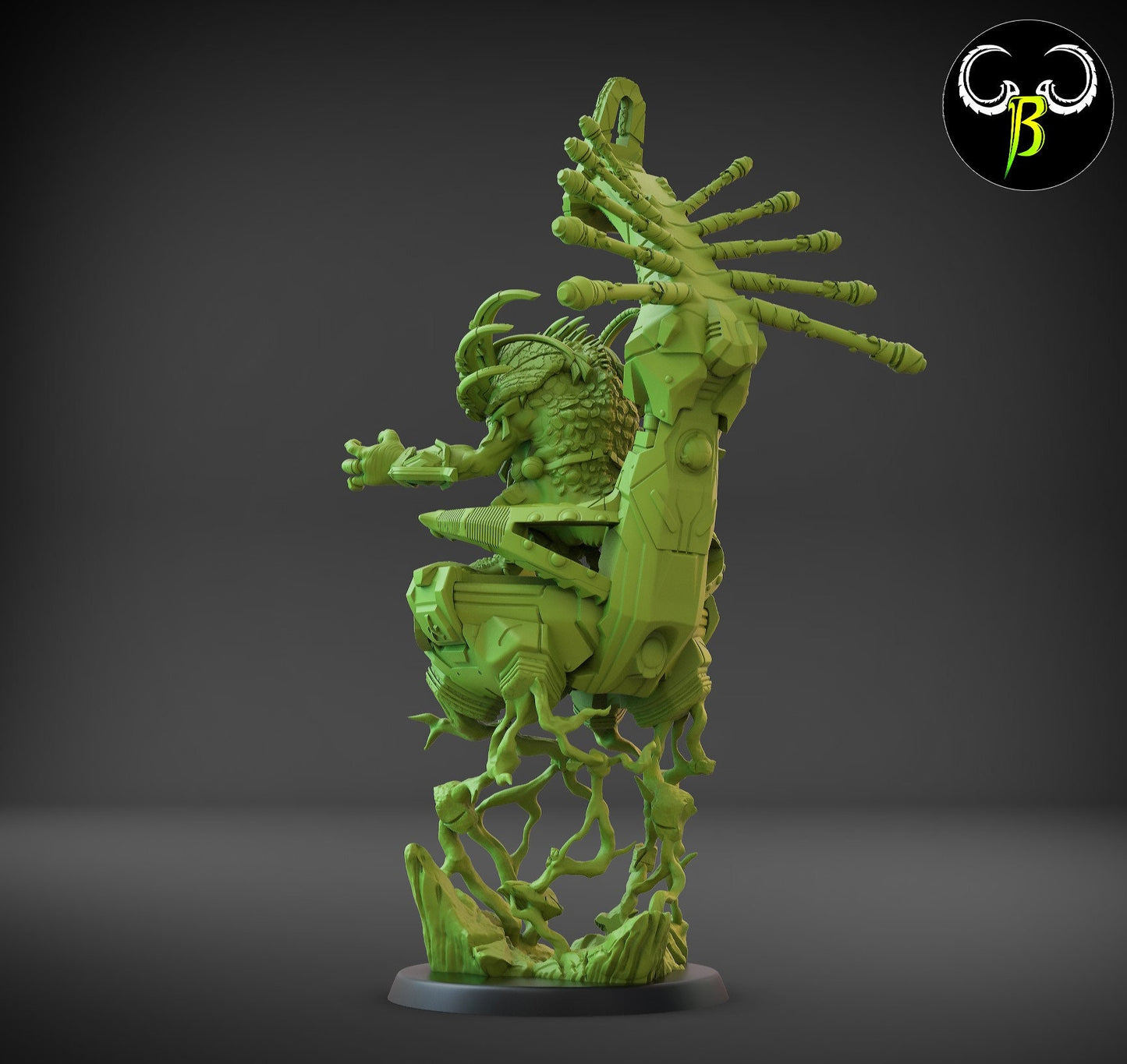 Eternity Watcher Miniature | Clay Beast Creations