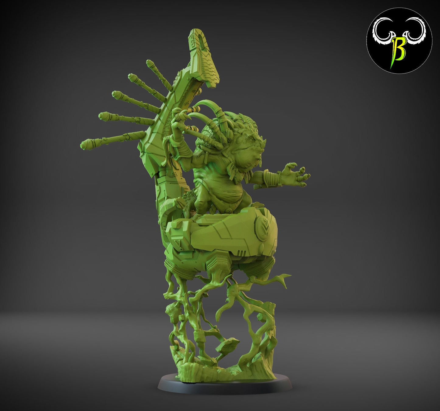 Eternity Watcher Miniature | Clay Beast Creations
