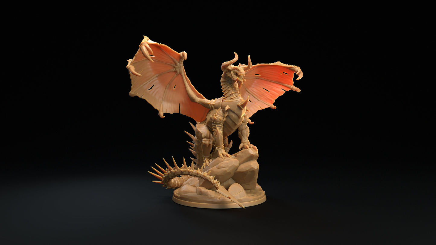 Dragon Lord / Tevrond, The Devastator Miniature | Dragon Trappers Lodge