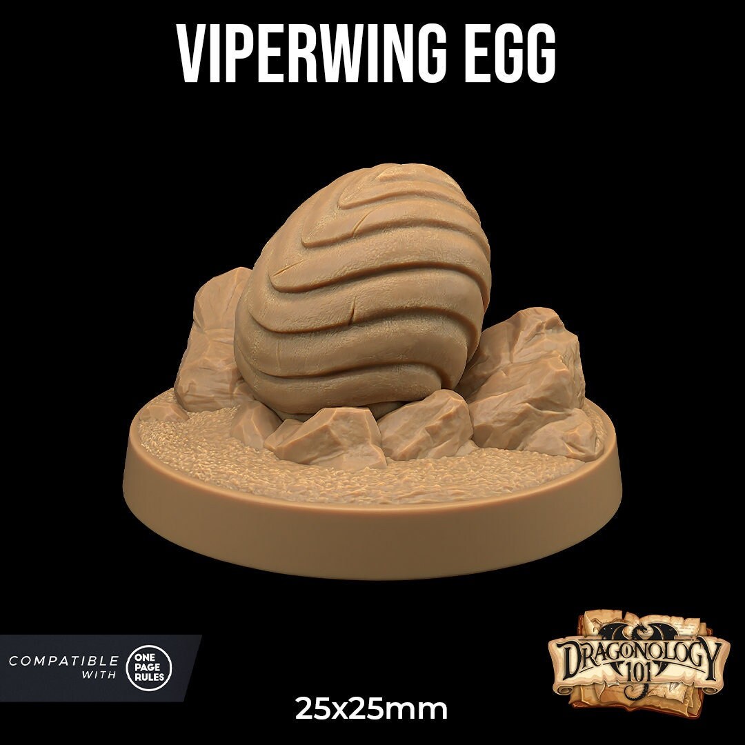 Viperwing Egg Miniature | Dragon Trappers Lodge