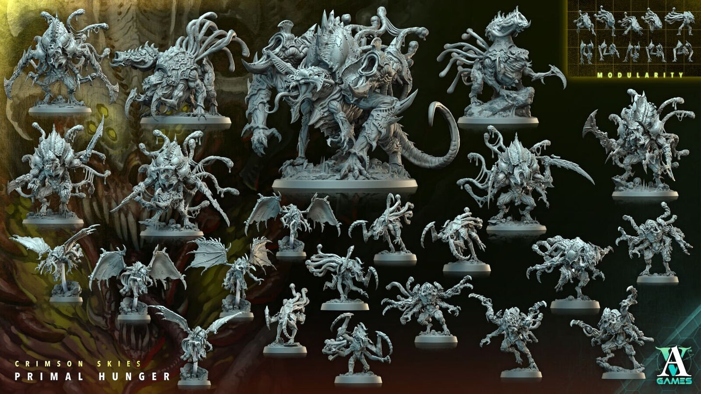 Hemothrax Shockfang Miniatures (Set of 5) | Archvillain Games