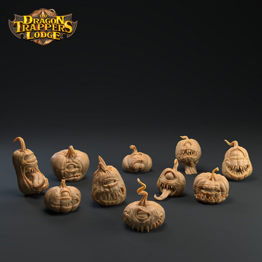 Pumpkin Heads Miniatures | Dragon Trappers Lodge