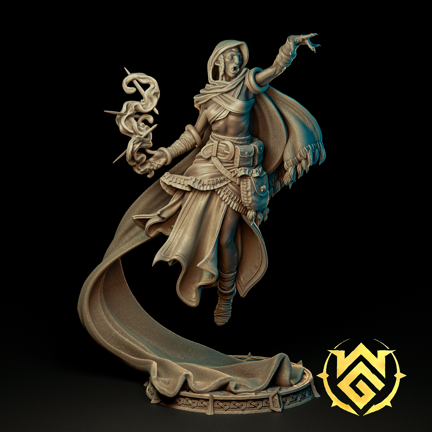 Dagger Dancer Psychic Miniature | Witchguild Minis