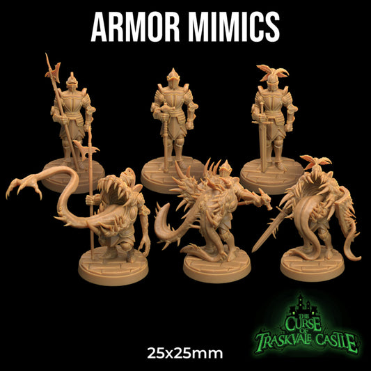 Armor Mimics Miniatures | Dragon Trappers Lodge