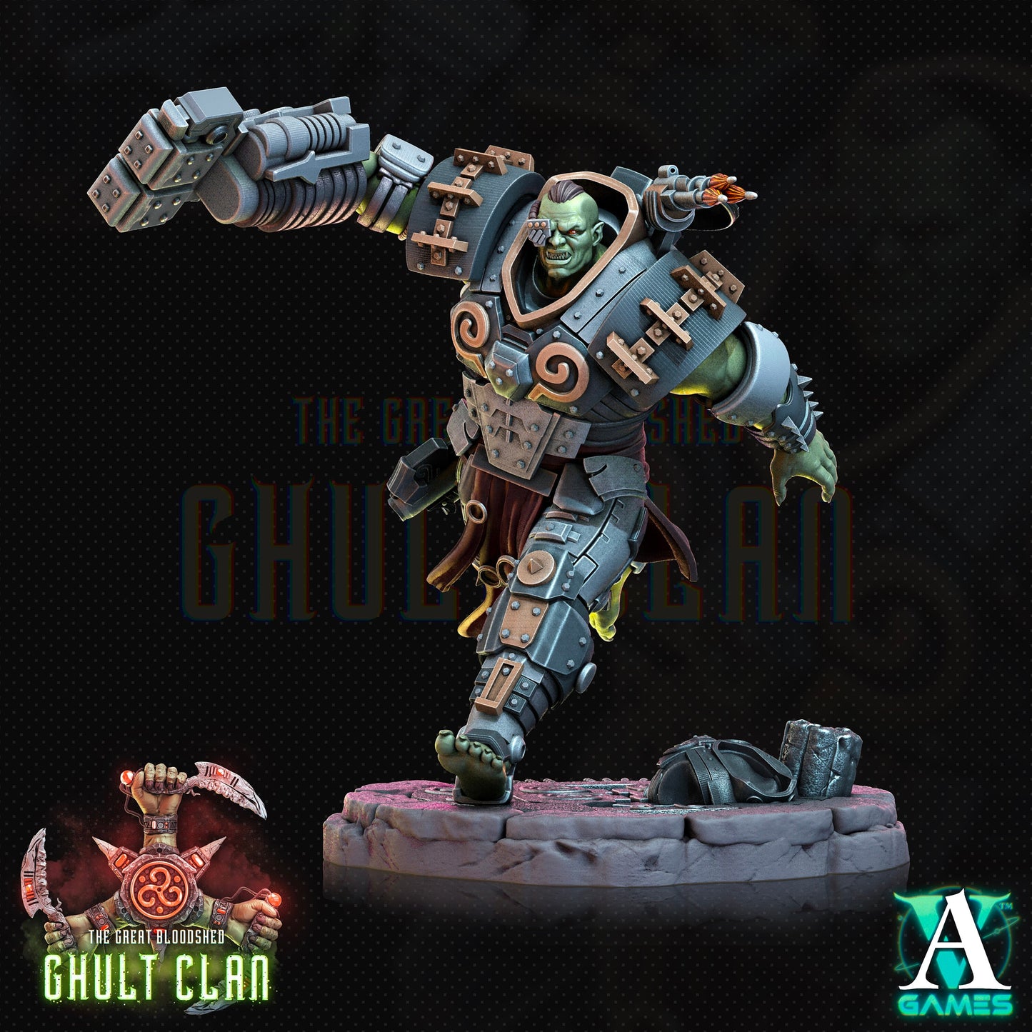 Ghult Gallowglass Miniatures (Set of 5 unique) | Archvillain Games