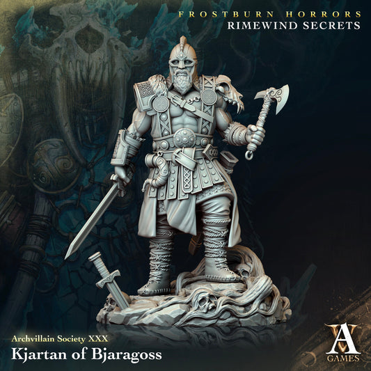 Kjartan of Bjargoss Miniature | Archvillain Games
