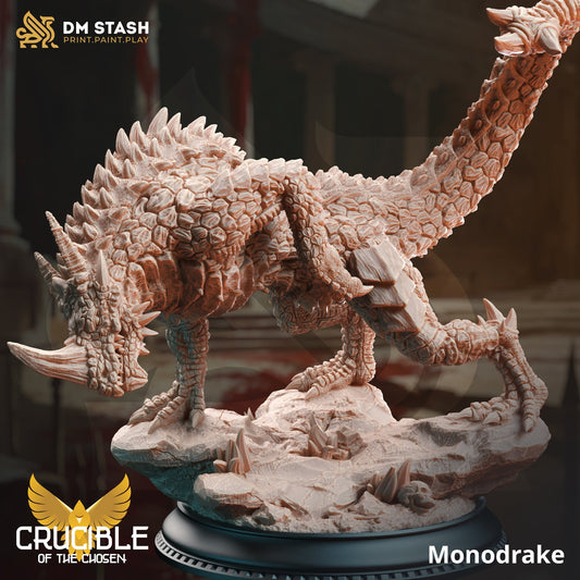 Monodrake Miniature | DM Stash | Monster Encounter | 32mm Scale