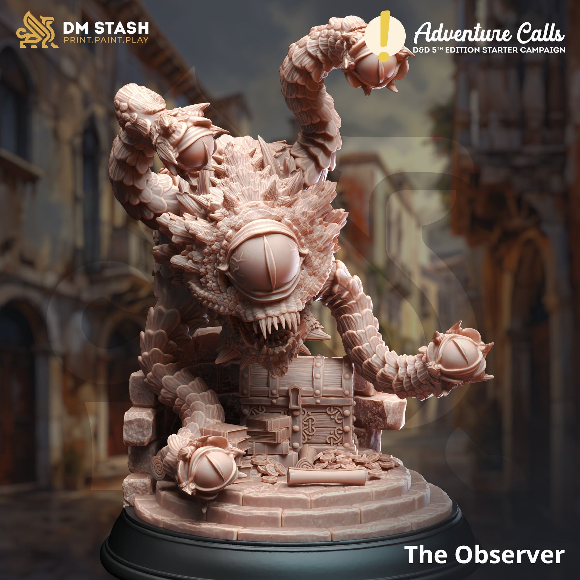 The Observer Miniature | DM Stash | Monster Encounter | 32mm Scale