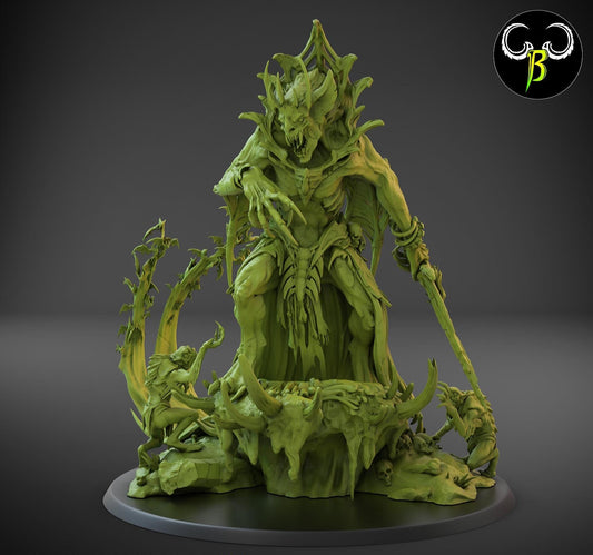 Gorious Overlord Miniature | Clay Beast Creations | Fantasy Wargaming