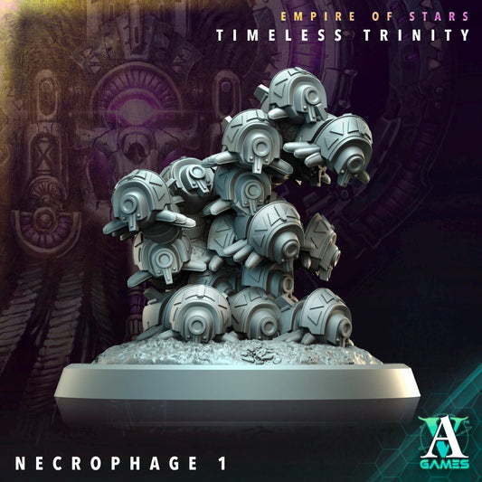 Necrophage Swarm Miniatures (Set of 3) | Archvillain Games | Sci-Fi Wargaming