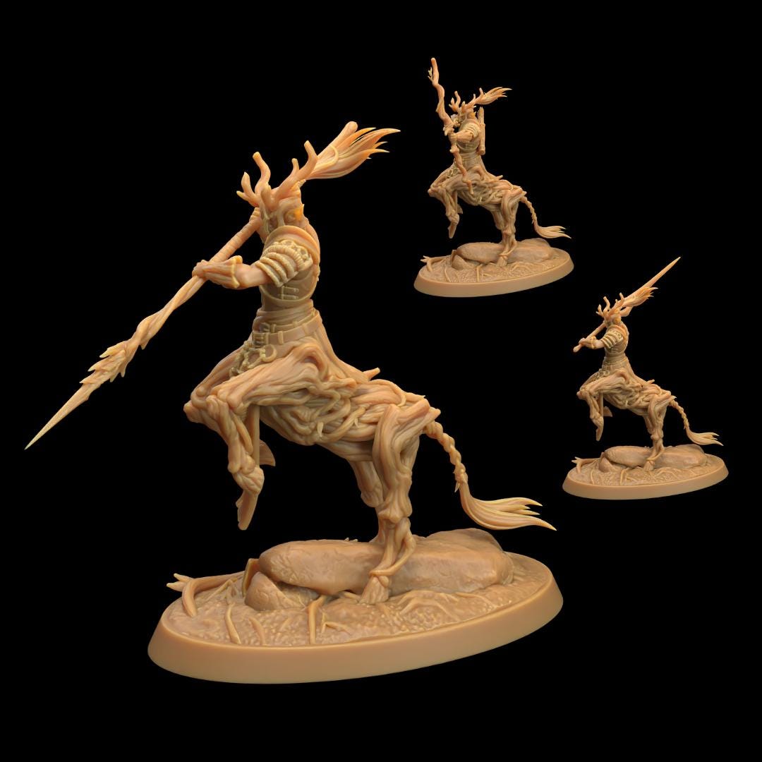 Centaur Chief Miniature | Dragon Trappers Lodge | TTRPG | Fantasy Wargaming