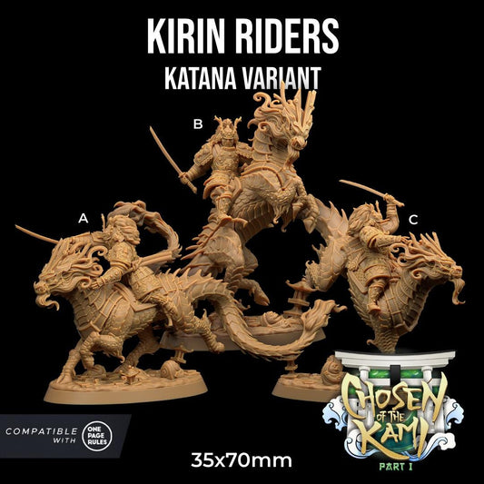 Kirin Riders Miniatures | Dragon Trappers Lodge