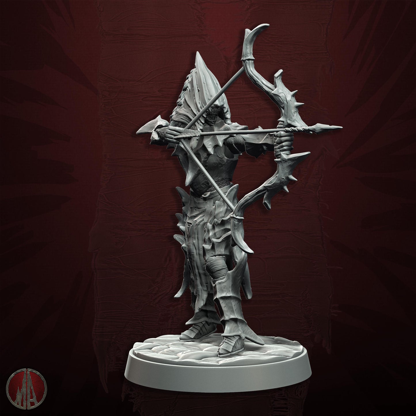 Orc Archers Miniatures (Set of 5) | Monolith Arts | Fantasy Wargaming