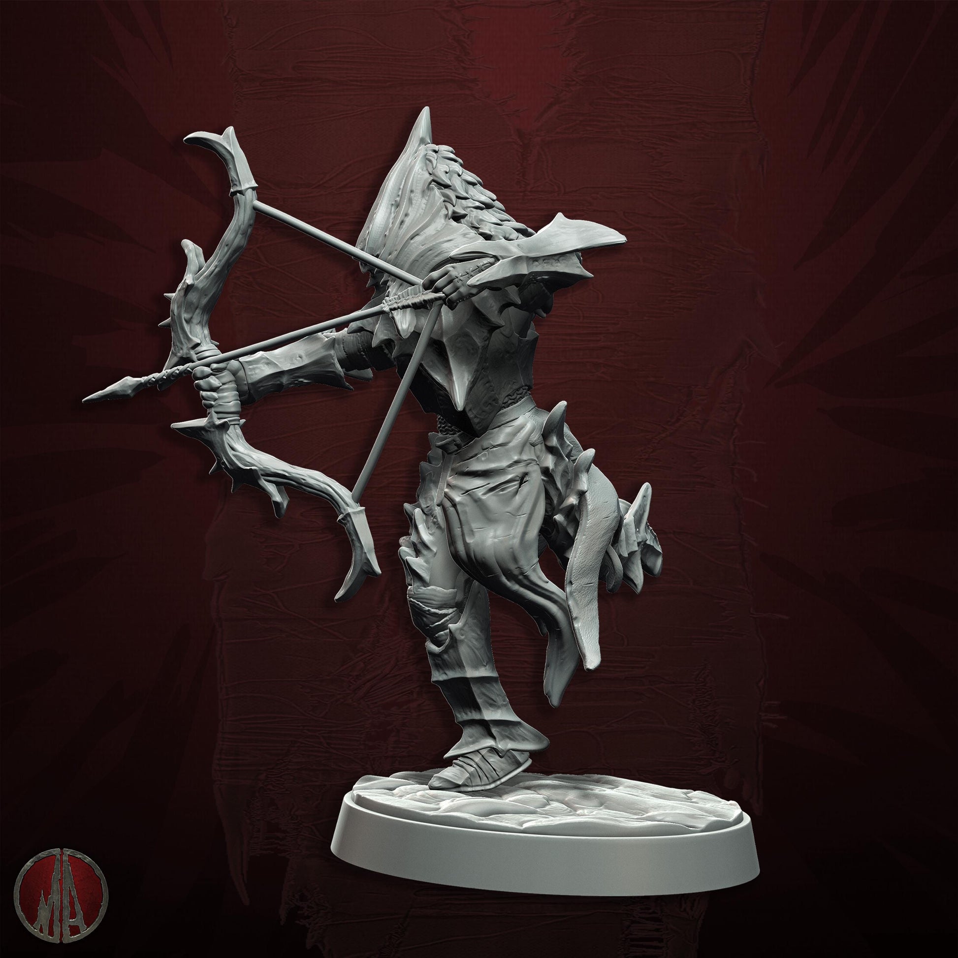 Orc Archers Miniatures (Set of 5) | Monolith Arts | Fantasy Wargaming