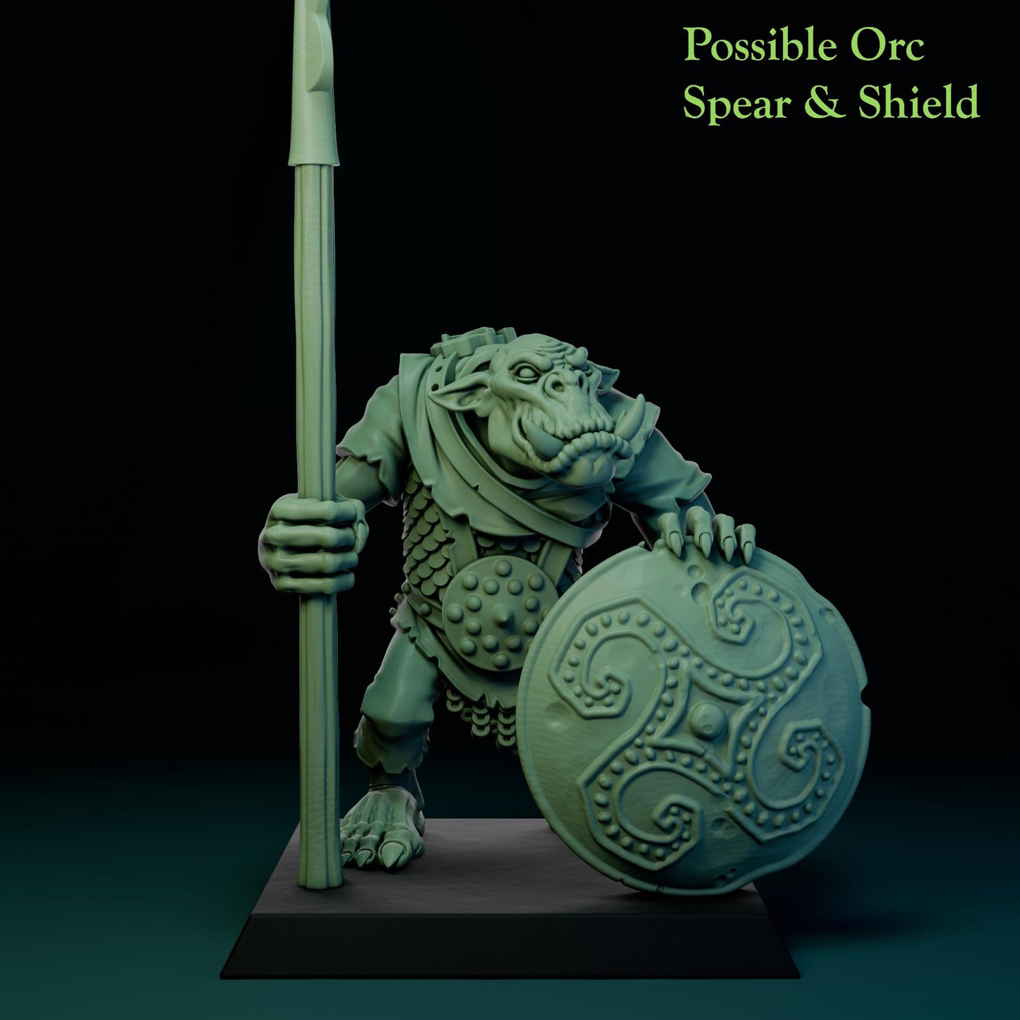 Longsnouts Orc Soldiers Miniatures Kit | The Longsnouts | Fantasy Wargaming | 32mm Scale