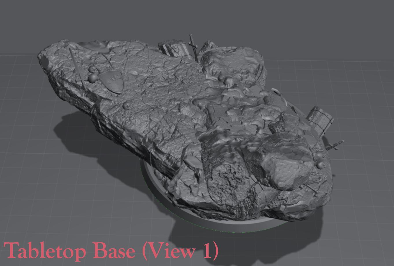 Galn Beast Rider Orc Miniature | Archvillain Games | Fantasy or Sci-Fi Wargaming | TTRPGs | 32mm Scale