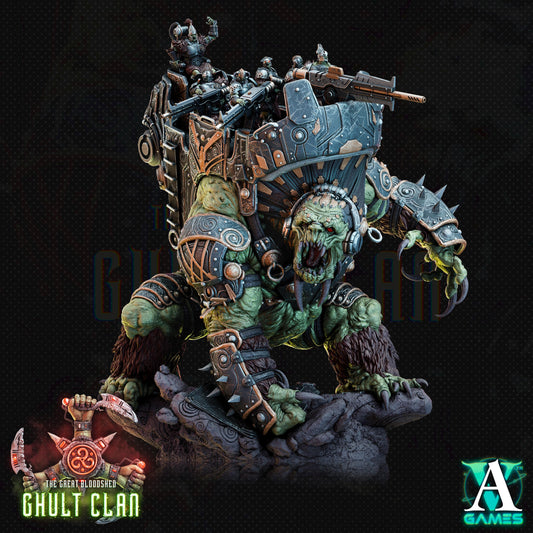 Ghult Clan Bodoluk Orc Miniature | Archvillain Games | Sci-Fi Wargaming | 32mm Scale
