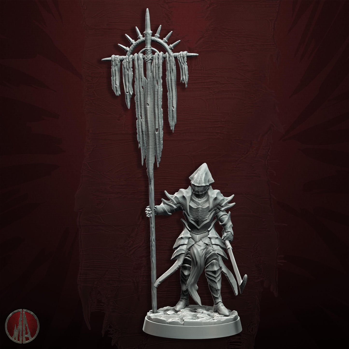Orc Flagbearers Miniatures | Monolith Arts | Fantasy Wargaming