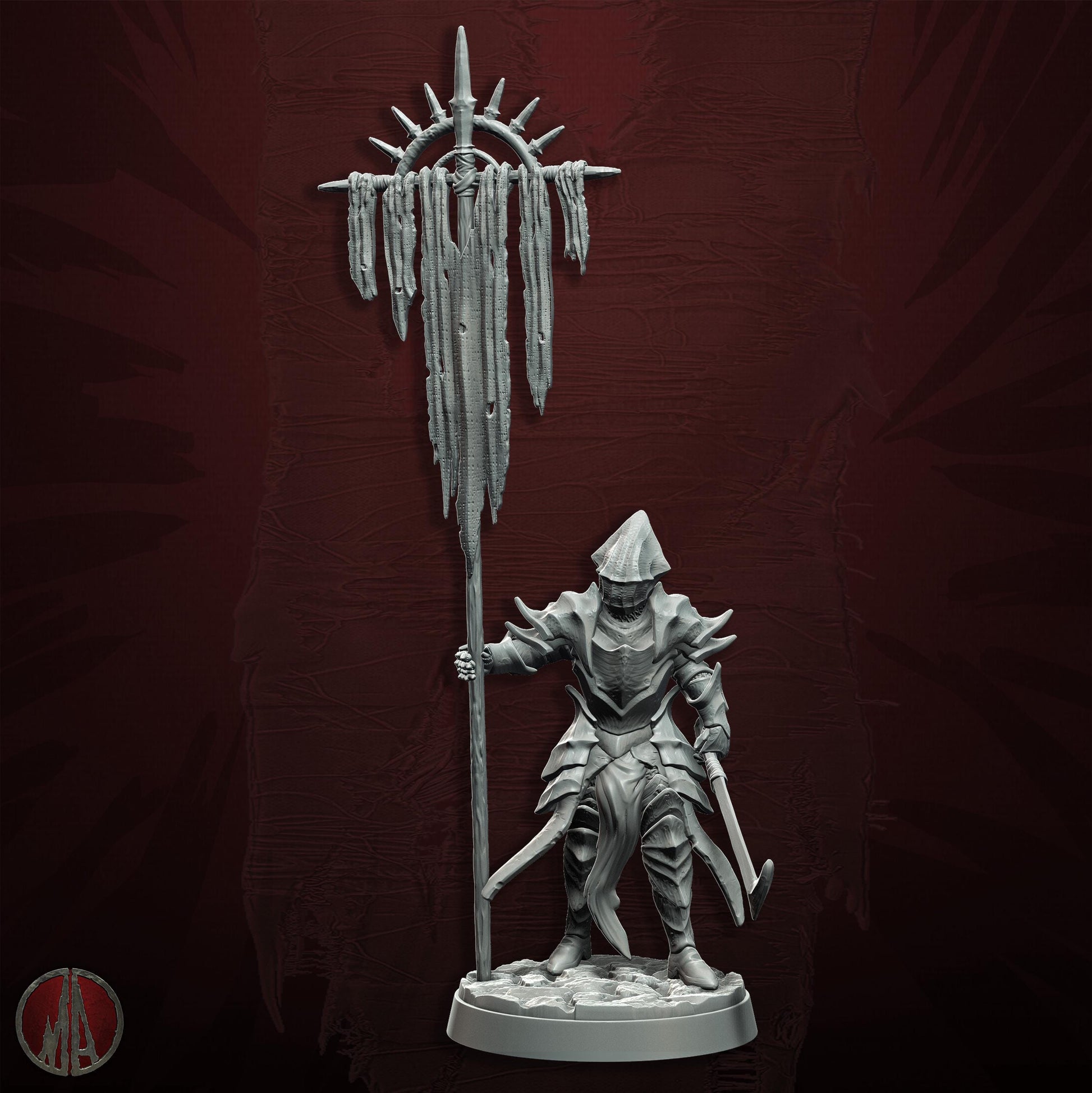 Orc Flagbearers Miniatures | Monolith Arts | Fantasy Wargaming