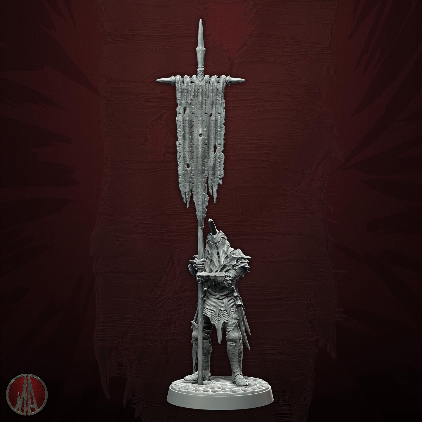 Orc Flagbearers Miniatures | Monolith Arts | Fantasy Wargaming