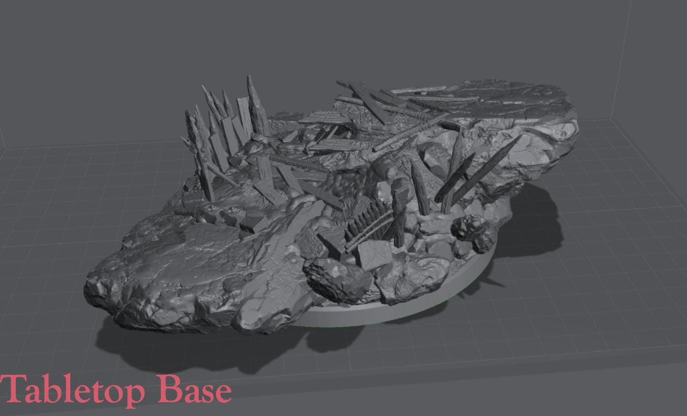 Kor’garal Bodoluk Orc Miniature | Archvillain Games | Fantasy or Sci-Fi Wargaming | TTRPGs | 32mm Scale