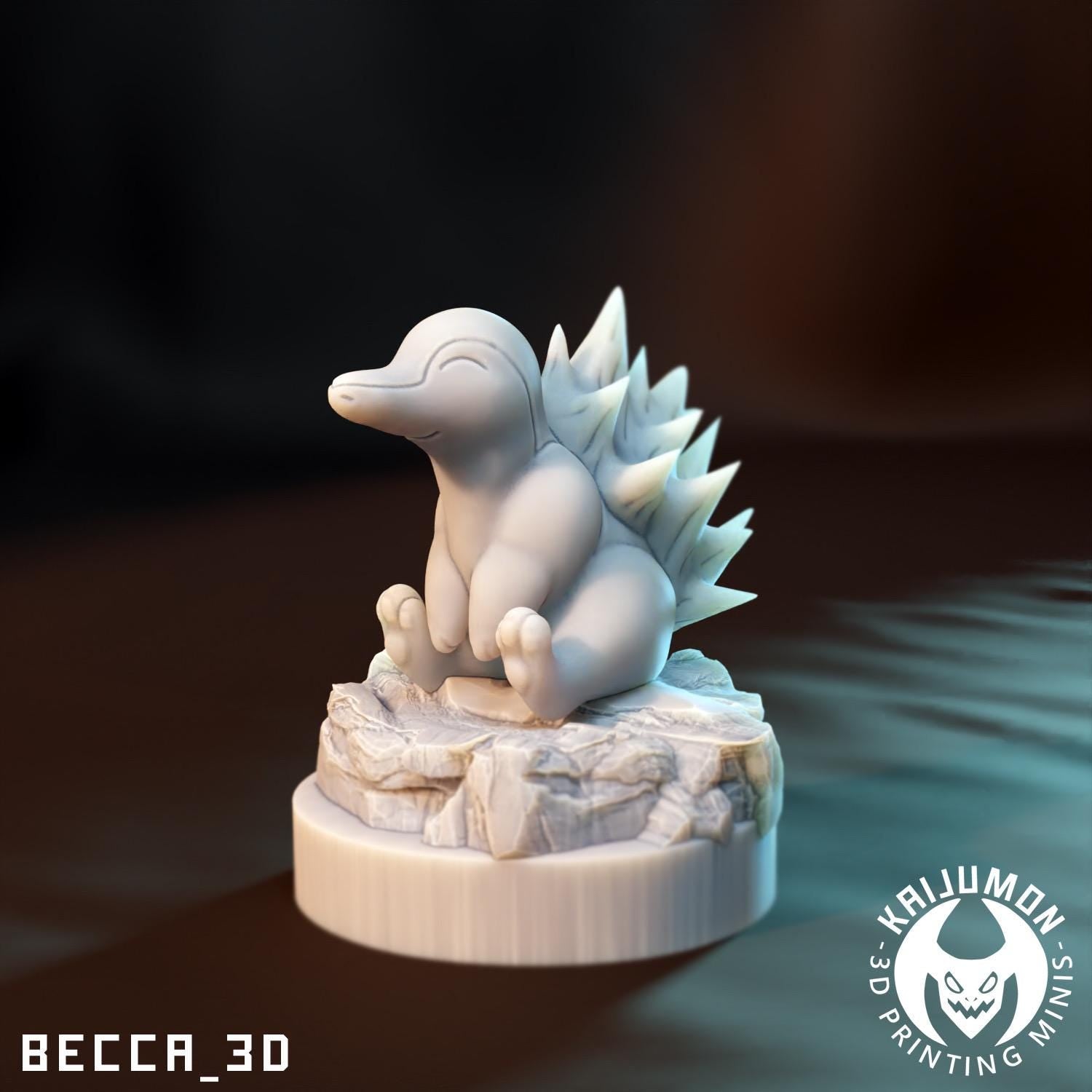 Kaijumon 2nd Generation Starter Pack Miniatures Bundle | 3D Printed Collectibles | Figurines