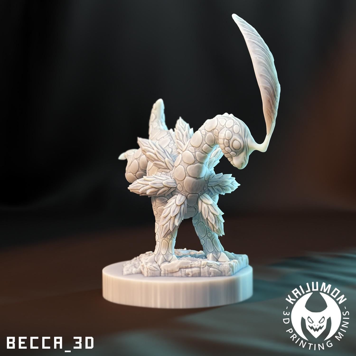 Kaijumon 2nd Generation Starter Pack Miniatures Bundle | 3D Printed Collectibles | Figurines