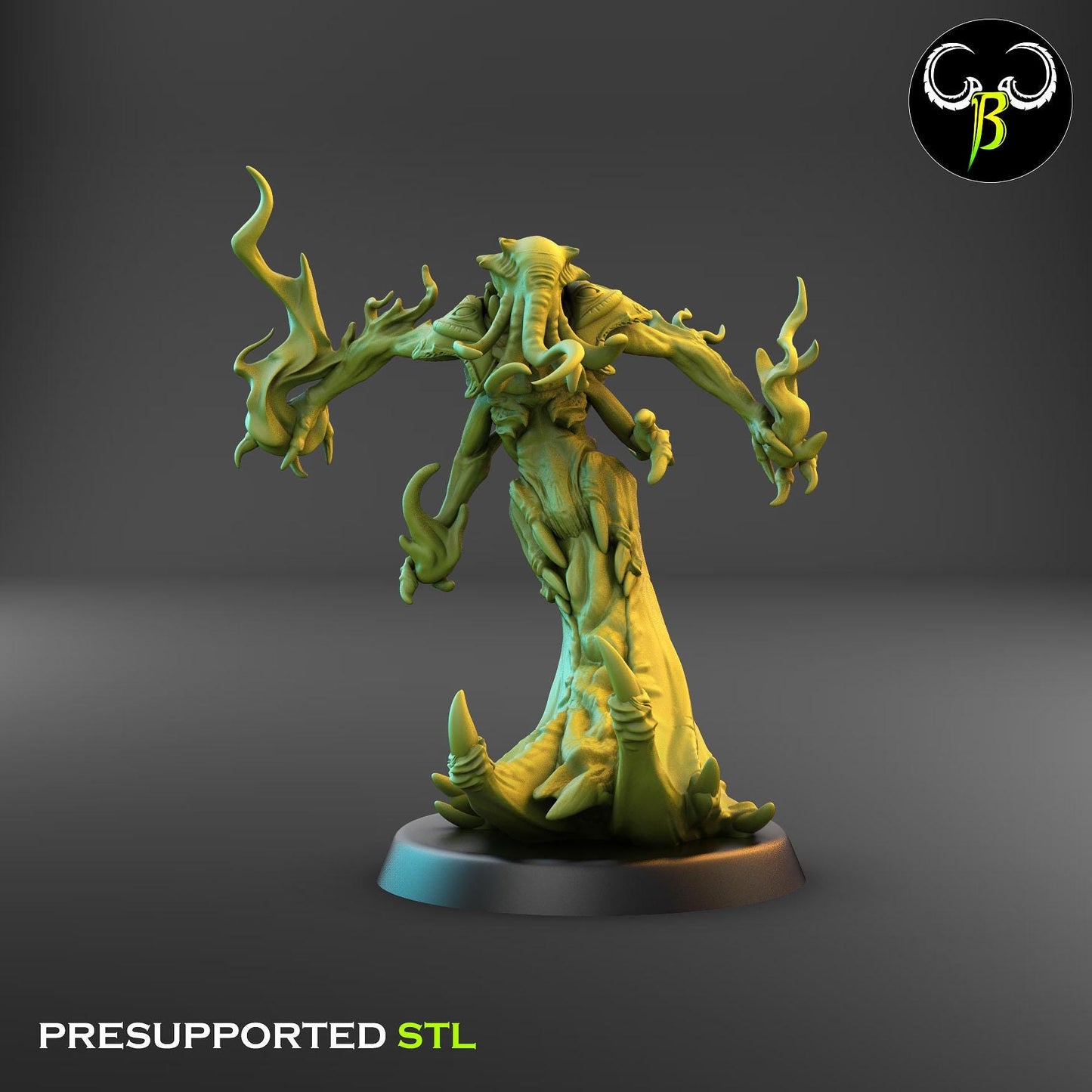 Mind Flamer Miniatures | Clay Beast Creations | Fantasy Wargaming | 32mm Scale