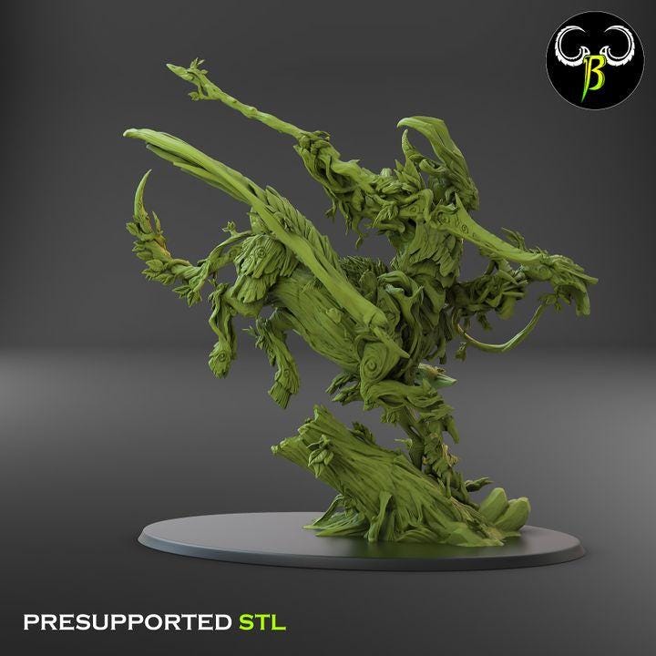 Grovelord Hunter | Clay Beast Creations | Fantasy Wargaming | TTRPGs | 32mm Scale