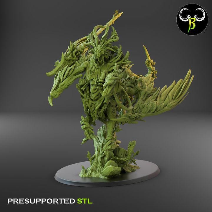 Grovelord Hunter | Clay Beast Creations | Fantasy Wargaming | TTRPGs | 32mm Scale