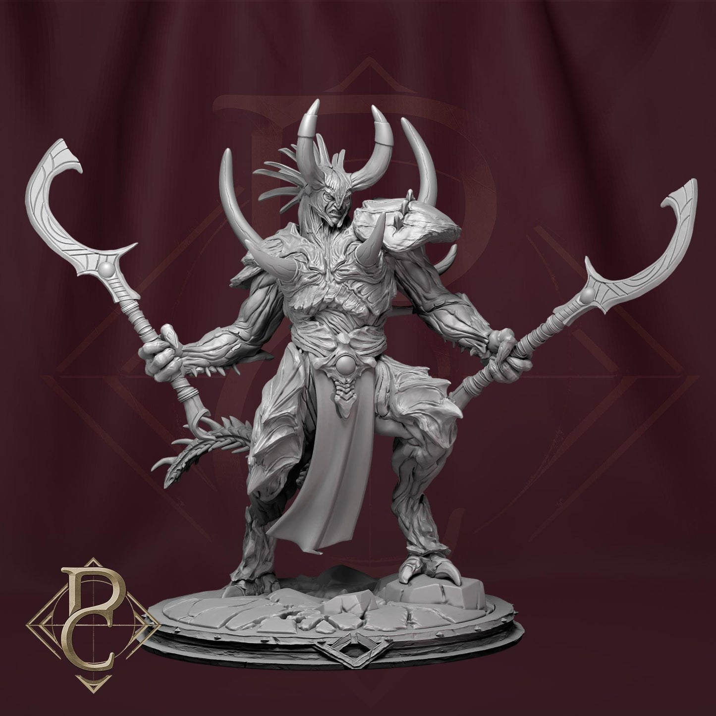 The Red Prince Miniature | Parasite Collectibles | Cult of Change | Fantasy Wargaming | 32mm Scale