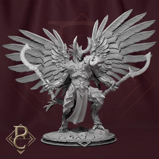 The Red Prince Miniature | Parasite Collectibles | Cult of Change | Fantasy Wargaming | 32mm Scale