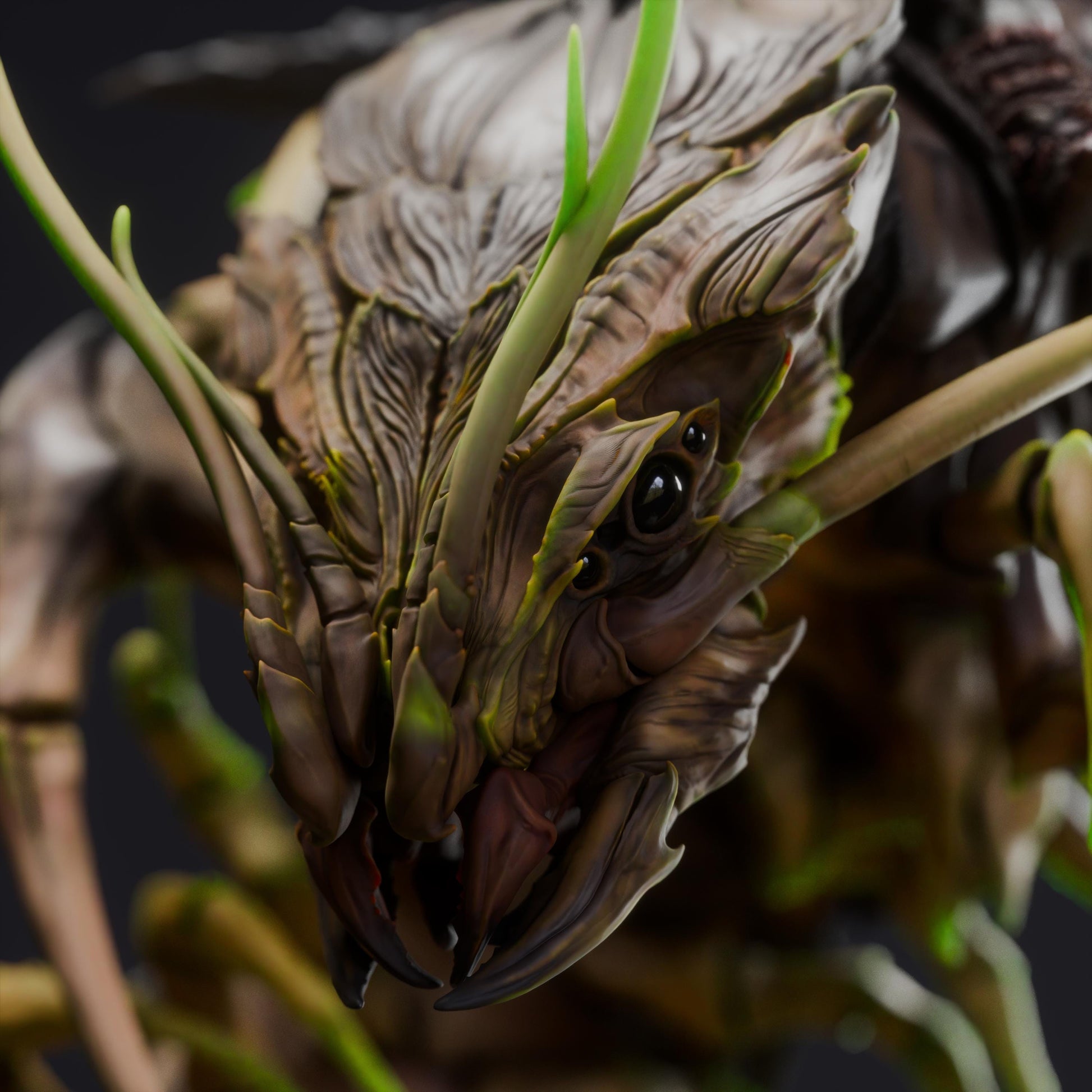 Untamed War Centipede Miniature | Rescale Miniatures | TTRPG | Fantasy Wargaming